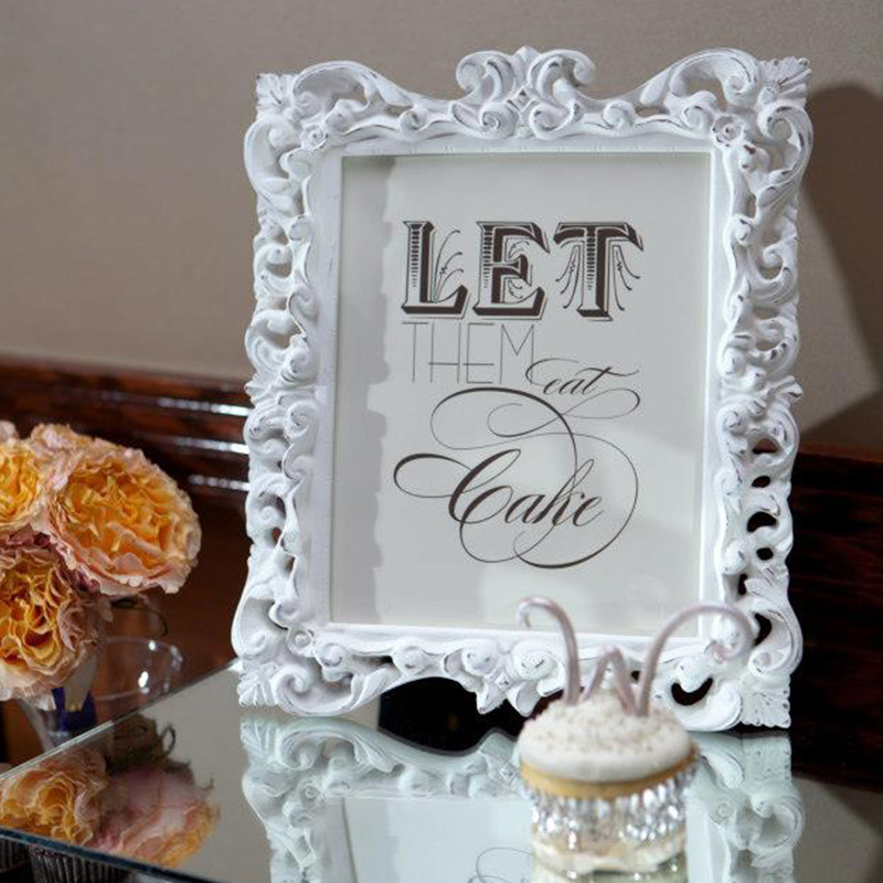 Aliya & Jordan Wedding Reception Cake Signage design by Jenna Spencer