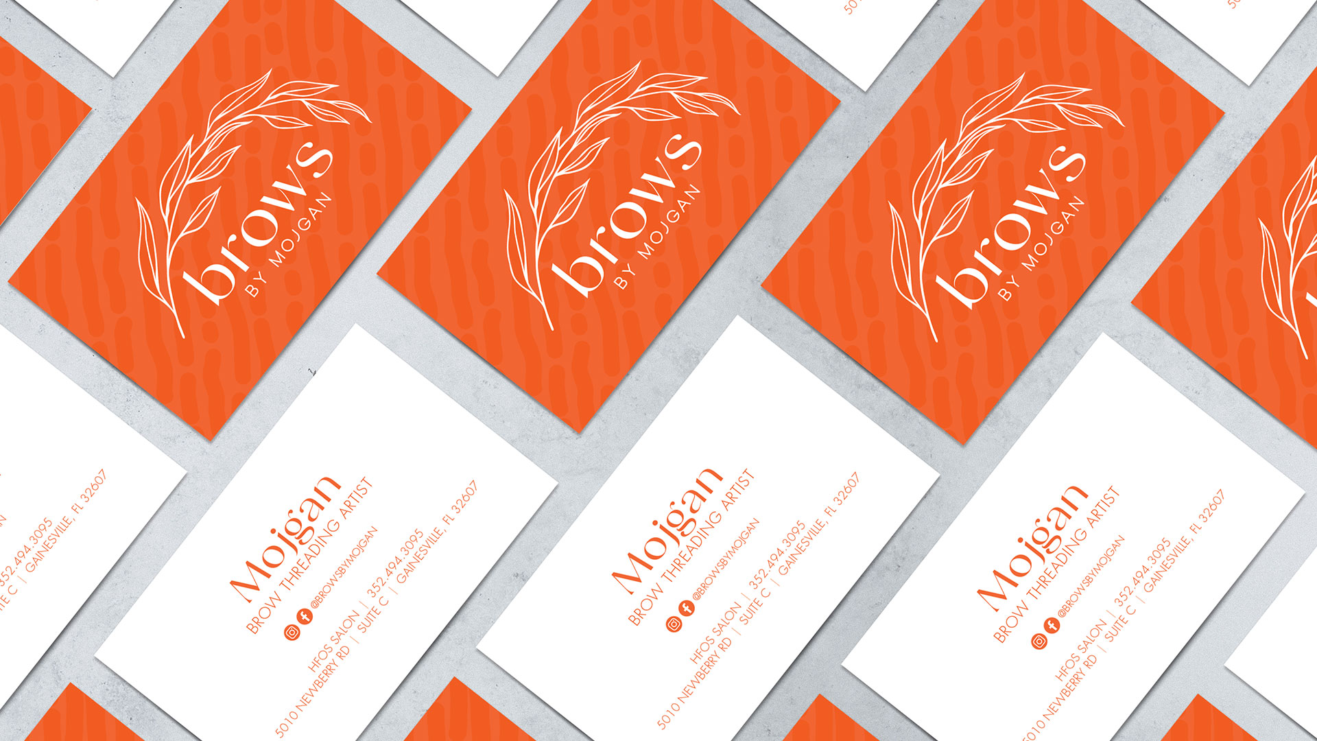 Brows by Mojgan Business Cards